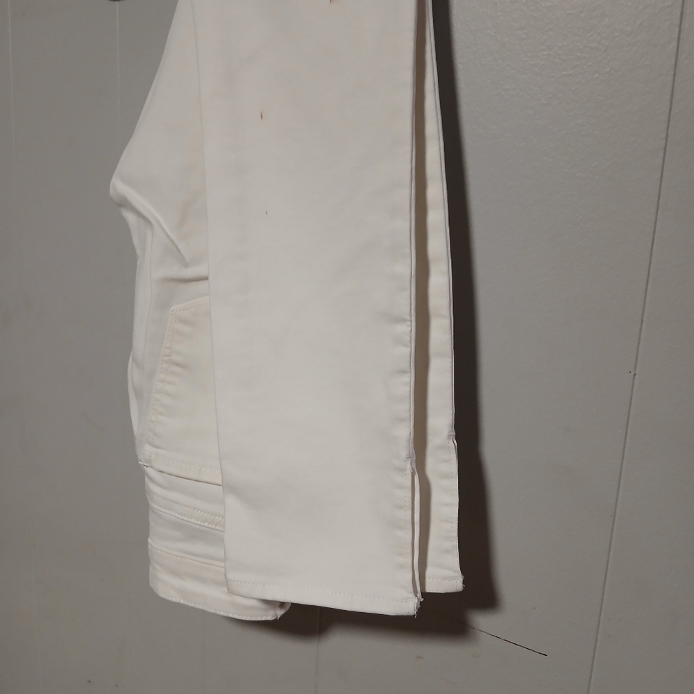 Lucky brand Ava skinny low rise white jeans 26X25 - Picture 9 of 16